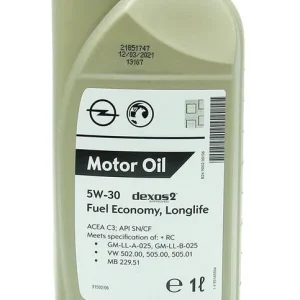 Wyprzedaż GENERAL MOTORS 5W30 DEXOS21L