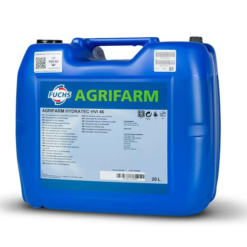 Oryginalny FUCHS AGRIFARM HYDRATEC HVI 46 20L