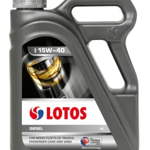 LOTOS DIESEL 15W40 4L Popularny
