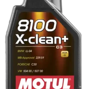 Autentyczny MOTUL 8100 X-CLEAN+ 5W30 C3 1L