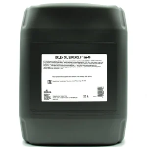 Zwrot pieniędzy ORLEN SUPEROLF CD 15W40 20L