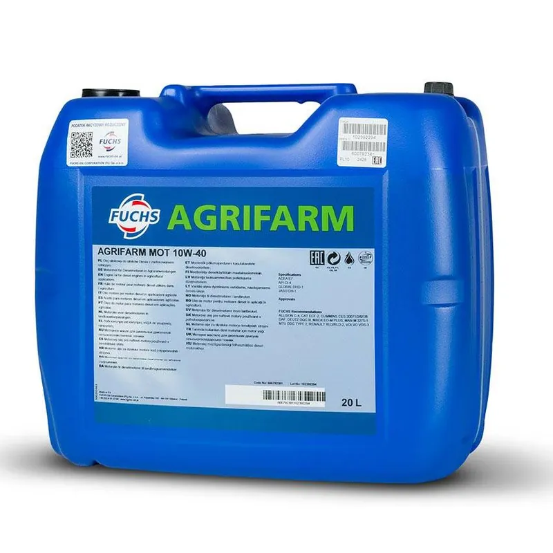 FUCHS AGRIFARM MOT 10W40 20L Bezpieczna płatność