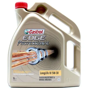 Ekspresowa dostawa CASTROL 5W30 EDGE PROFESSIONAL LONG LIFE III 5L
