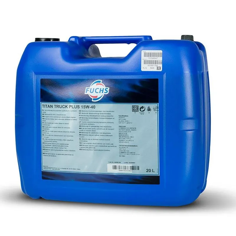 Promocja FUCHS TITAN TRUCK PLUS 15W40 20L