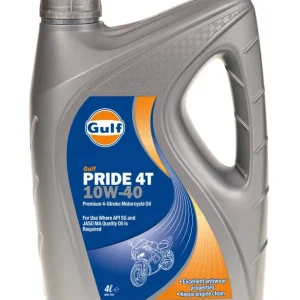 Najlepsza cena GULF4T PRIDE 10W40 4L