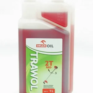 Wysoka jakość ORLEN TRAWOL 2TOLEJ DO PIŁ I KOS SPALINOWYCH CZERWONY 1L