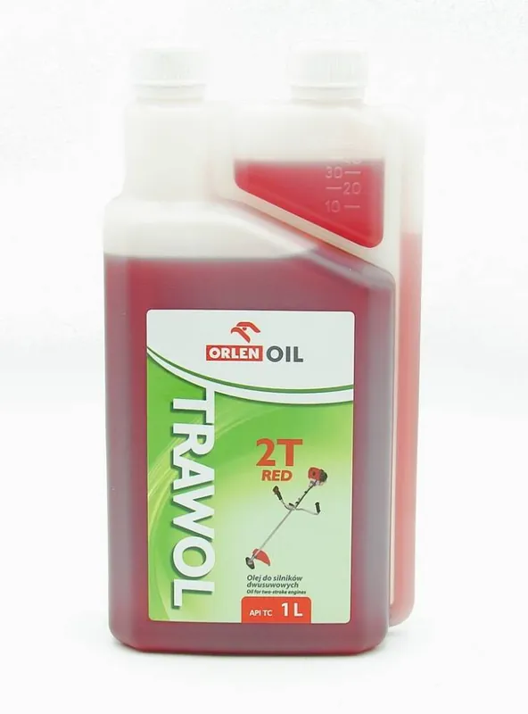 Wysoka jakość ORLEN TRAWOL 2TOLEJ DO PIŁ I KOS SPALINOWYCH CZERWONY 1L