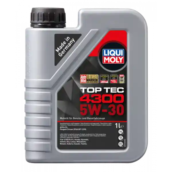 Bezpieczna płatność LIQUI MOLY TOP TEC 4300 5W30 1L