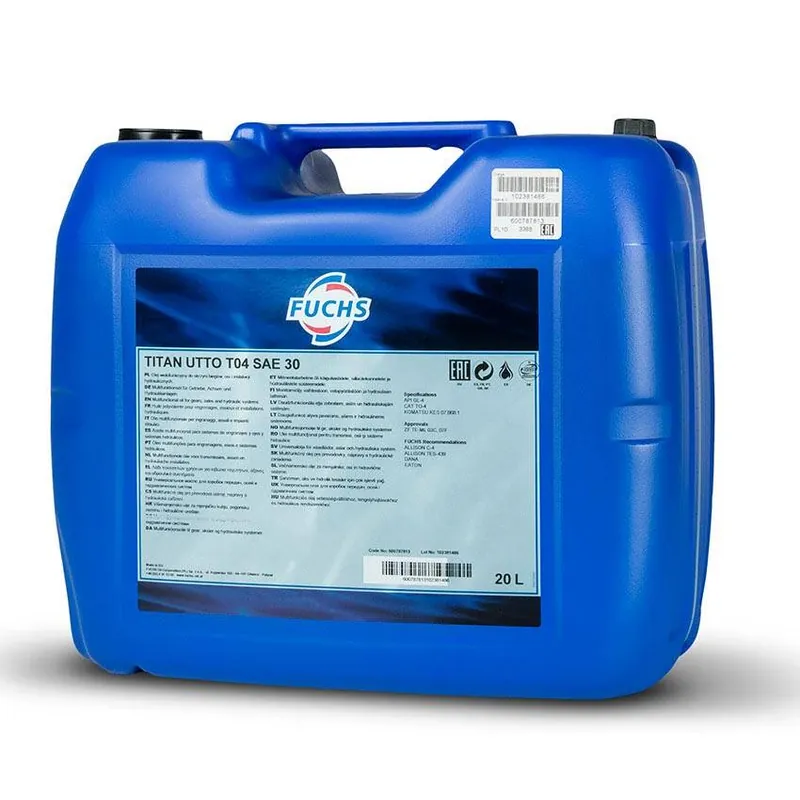 Bezpieczna płatność FUCHS TITAN UTTO TO-4 SAE 30 20L