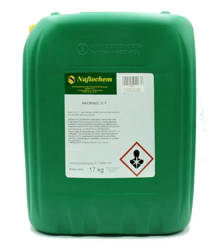Zwrot pieniędzy NAFTOCHEM AKORINOL E-1 17KG