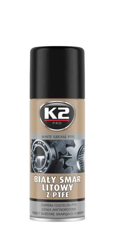 K2 SMAR BIAŁY LITOWY SPRAY 400ML Najlepsza cena