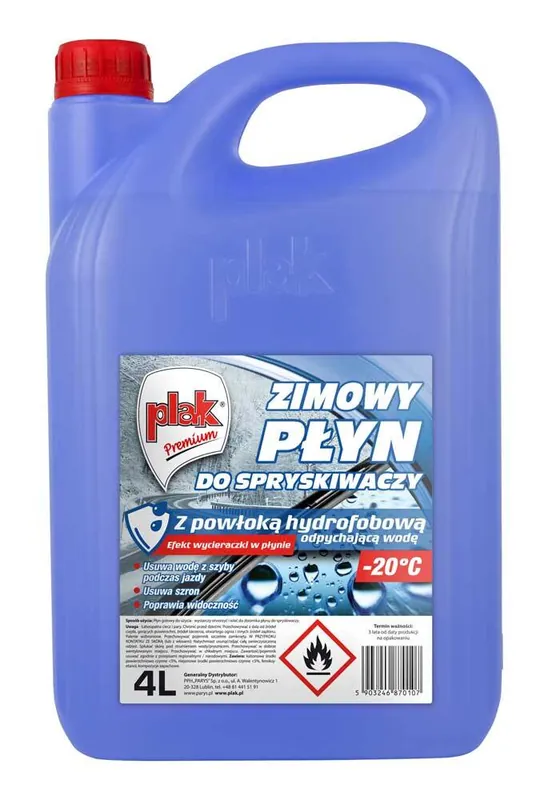 Tani ATAS PLAK PŁYN DO SPRYSKIWACZY ZIMOWY -20C 4L