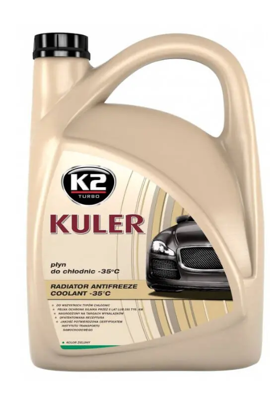 K2 KULER PŁYN DO CHŁODNIC -35C 5L ZIELONY Promocja