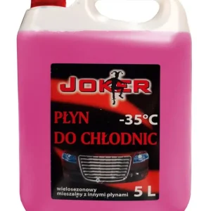 Darmowa dostawa JOKER PŁYN DO CHŁODNIC G11 RÓŻOWY 5L