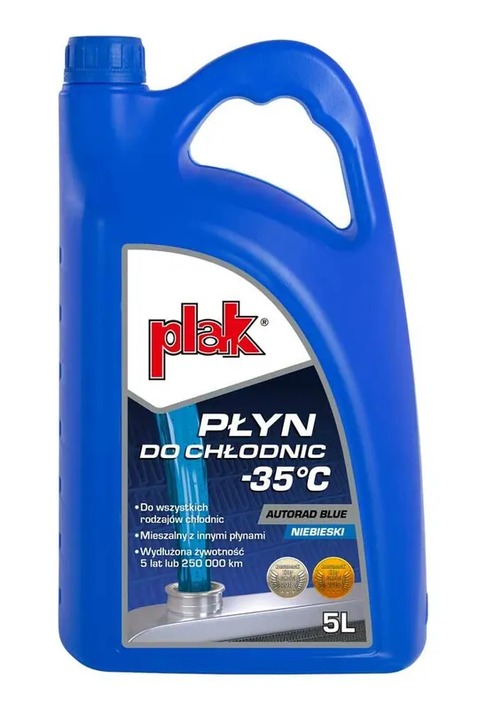 ATAS PLAK AUTORAD BLUE G11 PŁYN DO CHŁODNIC -35C 5L NIEBIESKI Najlepsza cena