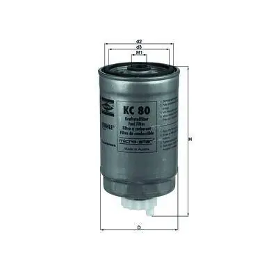 Rabat KNECHT FILTR PALIWA KC80