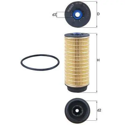 Szybka dostawa KX399D FILTR PALIWA