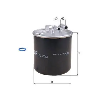 KNECHT FILTR PALIWA KL723D Popularny