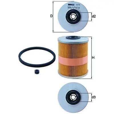 Rabat KNECHT FILTR PALIWA KX78D