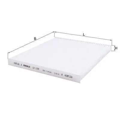 LA1159 FILTR KABINOWY Darmowa dostawa