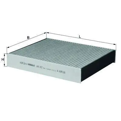 Oferta KNECHT FILTR KABINOWY LAK812