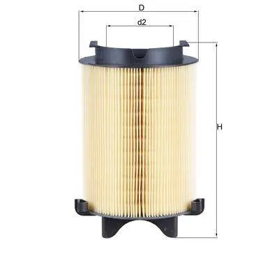 Szybka dostawa KNECHT FILTR POWIETRZA LX1566
