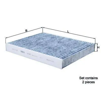 LAK467/S FILTR KABINOWY Zwrot pieniędzy