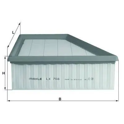 Tylko dziś KNECHT FILTR POWIETRZA LX 708