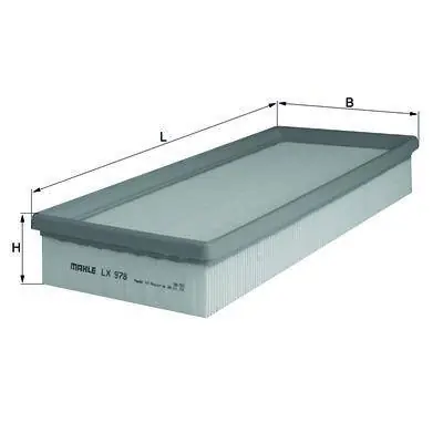 KNECHT FILTR POWIETRZA LX 978 Kup teraz