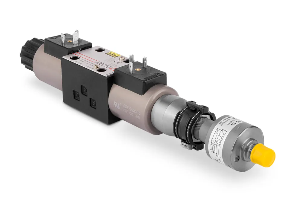 Zwrot pieniędzy Rozdzielacz suwakowy NG6 DHE-0714/FV-X 24DC - Atos