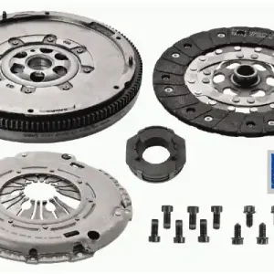 Popularny SACHS SPRZĘGŁO KOMPLET 2290602002 SKODA FABIA/ROOMSTER 1,6 TDI 10-15 DMF