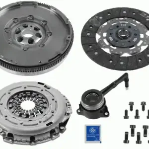 Oryginalny SACHS SPRZĘGŁO KOMPLET 2290601062 VW GOLF/JETTA/PASSAT 2.0 TDI 05-12 DMF