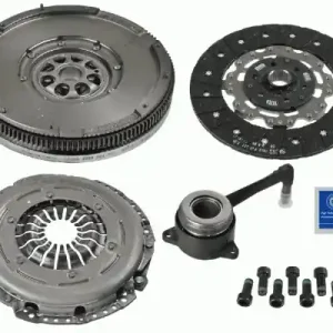 Autentyczny SACHS Sprzęgło Komplet VW T5/Multivan 2.5 TDI 03-09 DMF 2290 601 070