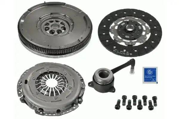 Autentyczny SACHS Sprzęgło Komplet VW T5/Multivan 2.5 TDI 03-09 DMF 2290 601 070