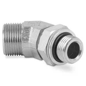 Bezpieczna płatność Przyłaczka kolankowa 45st z przeciwnakrętką M16x1.5 M18x1.5 12L 7635-12LM-1 (106507.1) - CAST