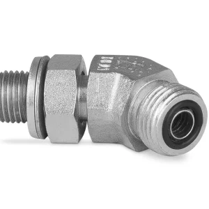 Zamów teraz Przyłączka kolankowa 45° z przeciwnakrętką 1/2” BSP-1” ORFS 6260-08-13 - IMM / Interpump