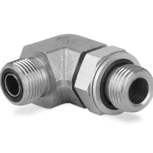 Popularny Przyłączka kolankowa z przeciwnakrętką 1/4” BSP-9/16” ORFS 6215-04-06 - IMM / Interpump