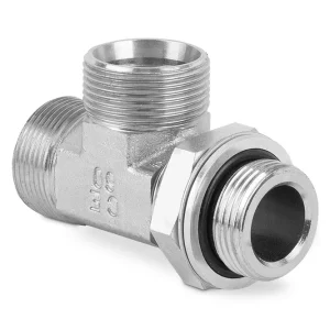 Przyłączka trójnikowa nastawna niesymetryczna z przeciwnakrętką M16x1.5 M18x1.5 12L 7615-12LM-1 (106807.1) - CAST Darmowa dostawa