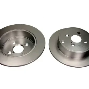 Wyprzedaż QUARO Tarcza hamulcowa QD0282 TOYOTA COROLLA 02- Tył (z powłoką antykorozyjną)