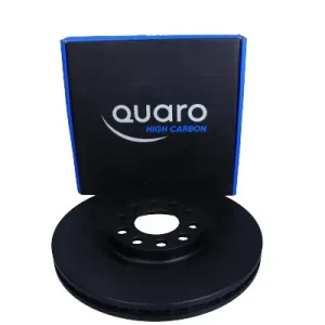Darmowa dostawa QUARO Tarcza Hamulcowa QD7635HC VW / AUDI A4 / A6 QUATTRO PRZÓD, Wysoko Nawęglana, Z Powłoką Antykorozyjną