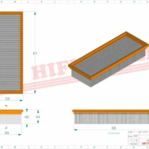 Filtr kabinowy NOT CERTIFIED EN15695 SC 60047 - HIFI FILTER Darmowa dostawa