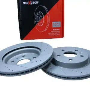 Wyprzedaż MAXGEAR TARCZA HAM. OPEL T. INSIGNIA 08- FELGI 17/18 NAWIERCANA I NACINANA, Z POWŁOKĄ ANTYKOROZYJNĄ